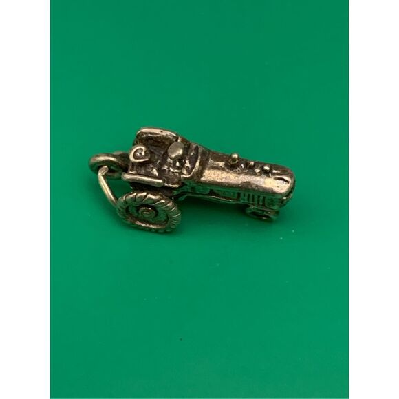 .925 Farm Tractor Sterling Silver Jewelry Charm #garden #farm - Picture 6 of 6